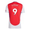 Maillot de Supporter Arsenal G. Jesus 9 Domicile 2024-25 Pour Enfant